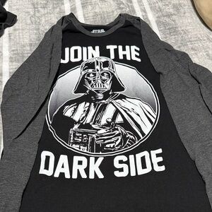 Star Wars Black and Gray Darth Vader Tee